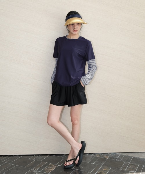 OSYAREVO（オシャレボ） ラッシュガード 水着 レディース 体型カバー