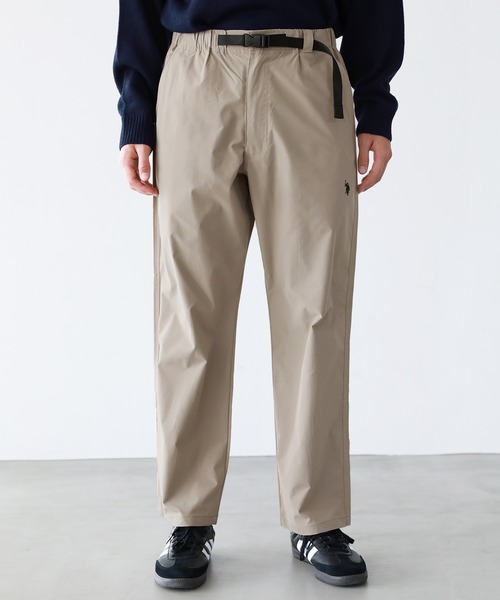 「U.S. POLO ASSN.」 イージーパンツ X-LARGE カーキ メンズ_画像2