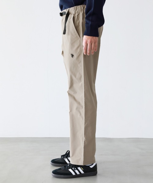 「U.S. POLO ASSN.」 イージーパンツ X-LARGE カーキ メンズ_画像3