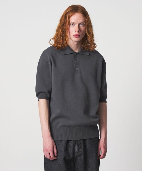 UNITED ARROWS ニットポロ UNITED ARROWS ＆ SONS（ユナイテッドアローズ ＆ サンズ） セーター