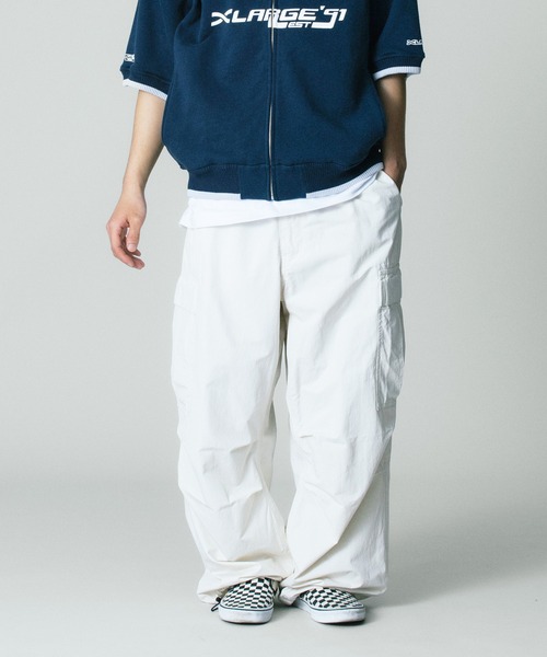 ラッセルノ　カーゴパンツ　Ｌサイズ相当　白 XLARGE（エクストラ ラージ） カーゴパンツ EASY CARGO PANTS メンズ