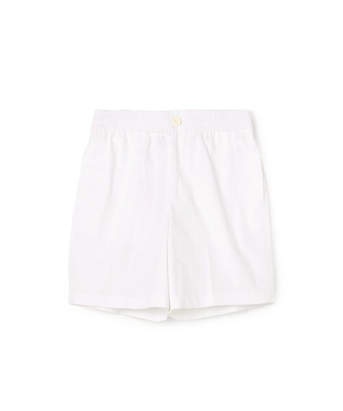 パンツ ヘビーポプリン リラックスショートパンツ WWAC4345 レディースの画像