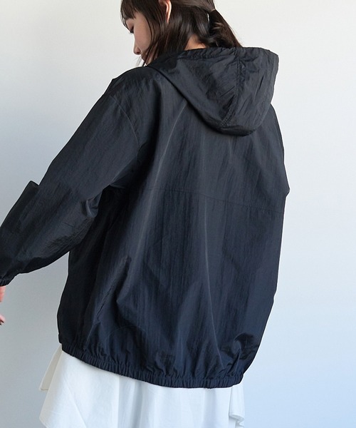「KANGOL SPORT」 ナイロンブルゾン L ラベンダー レディース_画像5