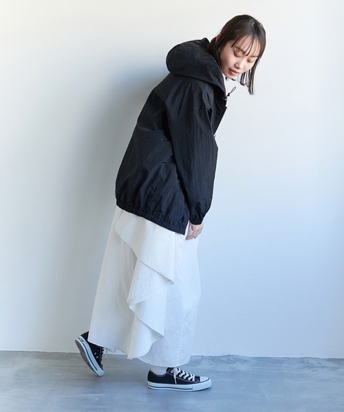 「KANGOL SPORT」 ナイロンブルゾン L ラベンダー レディース_画像6