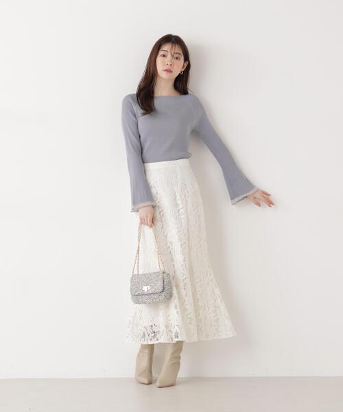 「PROPORTION BODY DRESSING」 スカート MEDIUM ホワイト系その他 レディース_画像4