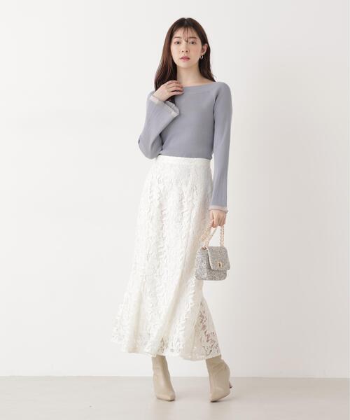 「PROPORTION BODY DRESSING」 スカート MEDIUM ホワイト系その他 レディース_画像5
