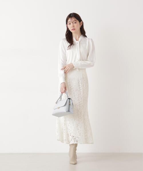「PROPORTION BODY DRESSING」 スカート MEDIUM ホワイト系その他 レディース_画像6