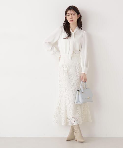 「PROPORTION BODY DRESSING」 スカート MEDIUM ホワイト系その他 レディース_画像8