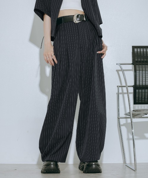 PAGEBOY（ページボーイ） ワイドパンツ スラックス パンツ 「イージー