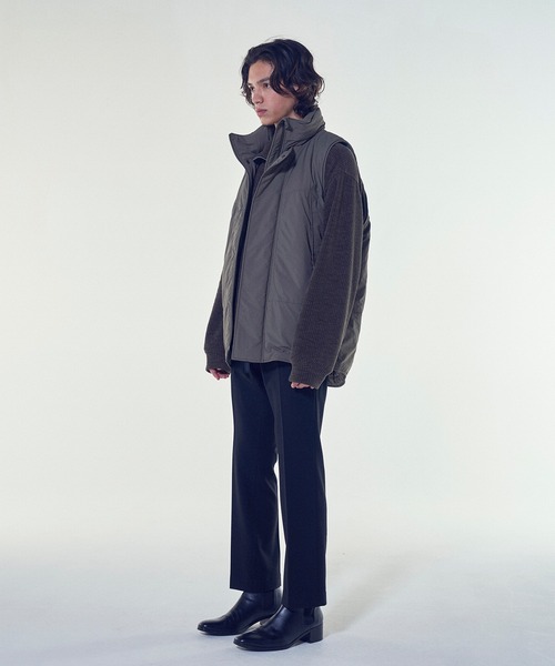 「VICTIM」 スラックス LARGE チャコールグレー メンズ_画像4