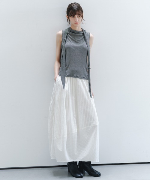 tageechita バルーンスカート tageechita スカート 「tageechita」テクスチャーミックス バルーン