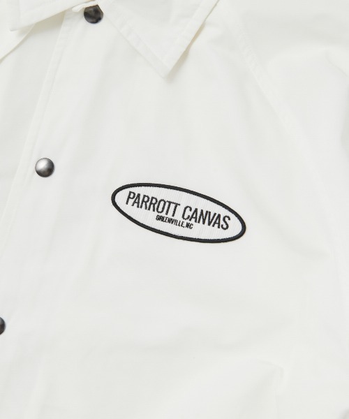 「PARROTT CANVAS」 ジャケット - ホワイト レディース_画像8