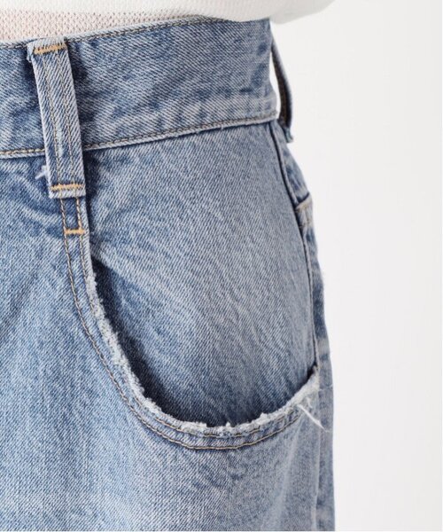 plage プラージュR'IAM straight WIDE デニム 38 plage（プラージュ） ワイドパンツ ジーンズ デニム デニムパンツ
