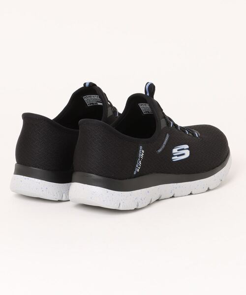 「SKECHERS」 シューズ 22.5cm ブラック系その他 レディース_画像2