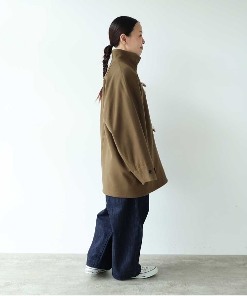 yuni ダッフルコート コート super100 Wool middle length toggle