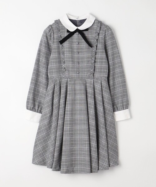 「ANY」 「KIDS」シャツワンピース 160 ネイビー キッズ_画像7