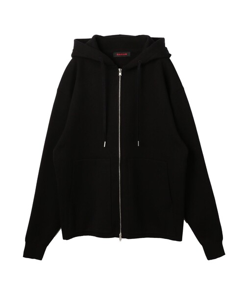 CABaN カシミヤコットンパーカー CABaN セーター ニット コットンカシミヤ ジップパーカ メンズ