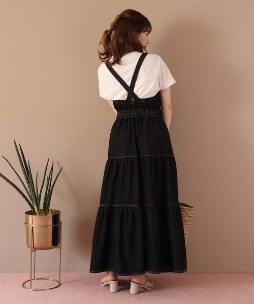 one after another NICE CLAUP ワンピース ジャンパースカート