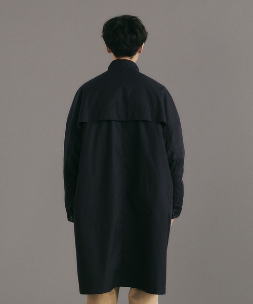 DELUXE（デラックス） ノーカラーコート コート D65- INKFISH メンズ