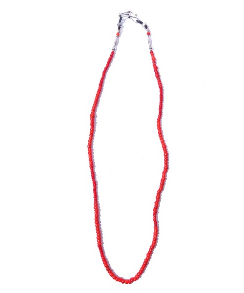 ネックレス SunKu/サンク NEW GLASS HOLDER BEADS 3WAY NECKLACE ビーズ ネックレス メンズ レディースの画像