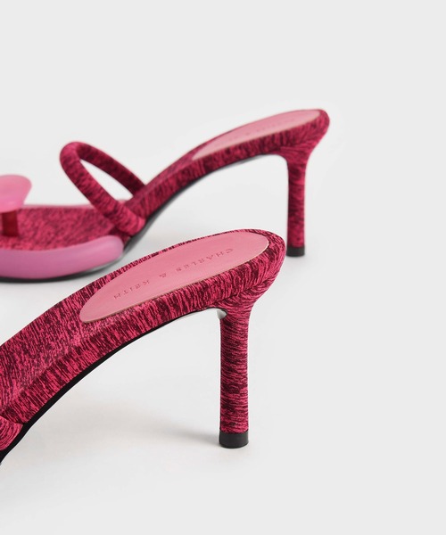 【ALDO】メタリック☆Quinilynn☆スリングバック ヒールサンダル CHARLES & KEITH メタリックアクセント ブロックヒールサンダル