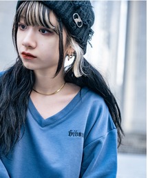 カーディガン gibous/ギボス/別注スウェットカーディガン（Ｖネック） レディース メンズ gibous/ギボス/別注スウェットカーディガン（Vネック