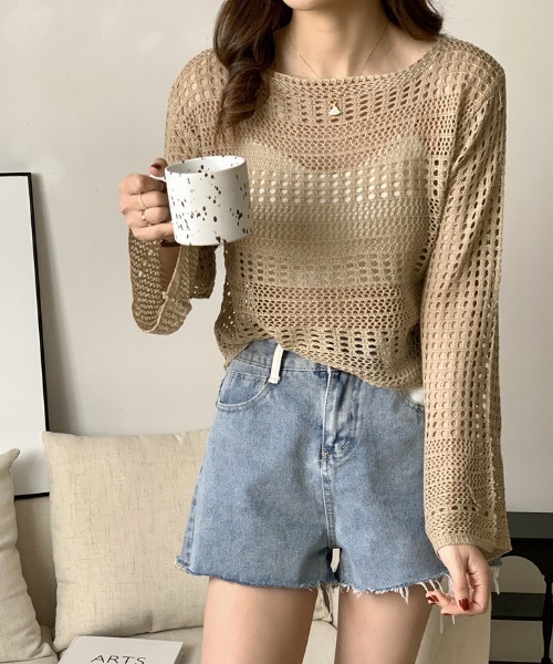 美品❣️ レディース セーター0 sakishimatokyo ニット セーター 「新色追加」「 ラメニット