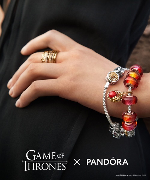 Pandora ゲーム・オブ・スローンズ 指輪 王冠 約8号 美品