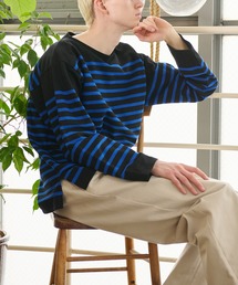 BIOTOP（ビオトープ） tシャツ 「ORCIVAL for BIOTOP」basque shirt