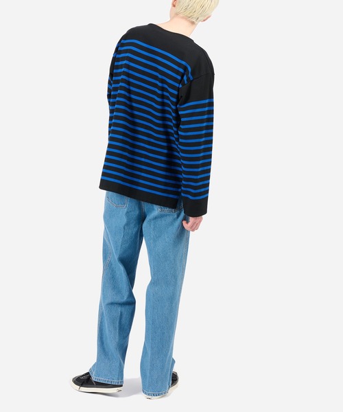 【美品】BIOTOP×ORCIVAL オーシバルVカットソー フランス製　1 BIOTOP（ビオトープ） tシャツ 「ORCIVAL for BIOTOP」 basque shirt