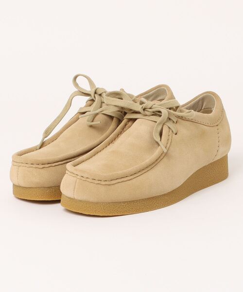 靴 Clarks Wallabee EVO WP 26cm Mens Clarks Wallabee EVO Casual Shoe - Black | Journeys
