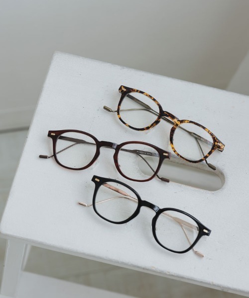 未使用 MEN'S TENORAS 伊達メガネ UVカット率99% ケース付き Ray-Ban 伊達メガネ サングラス UVカット 99% 紫外線カット