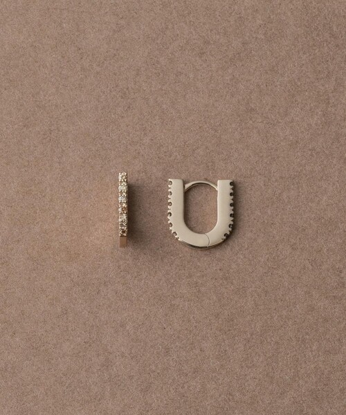 ete bijoux（エテ ビジュー） ピアス K18RBG ダイヤモンド