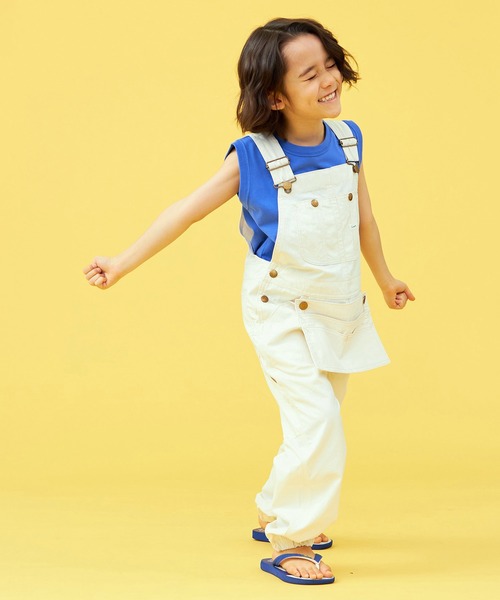 LEE オーバオールエプロン　サロペット　Sサイズ Lee サロペット オーバーオール Lee/リー「100cm-150cm」キッズ