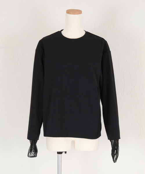 titivate シアードッキングロングスリーブTシャツ titivate（ティティベイト） tシャツ シアードッキングロングスリーブT