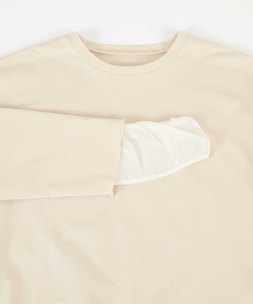 titivate シアードッキングロングスリーブTシャツ titivate（ティティベイト） tシャツ シアードッキングロングスリーブT
