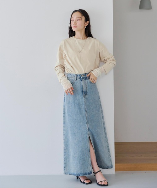 titivate（ティティベイト） tシャツ シアードッキングロングスリーブT
