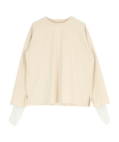 titivate シアードッキングロングスリーブTシャツ titivate（ティティベイト） tシャツ シアードッキングロングスリーブT