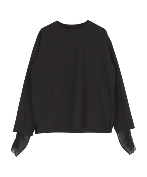 titivate シアードッキングロングスリーブTシャツ titivate（ティティベイト） tシャツ シアードッキングロングスリーブT
