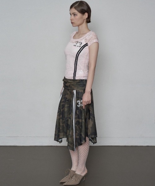 SETUPEXE tシャツ 「SETUP‐EXE」33 LACE TOP / 「セットアップエグゼ