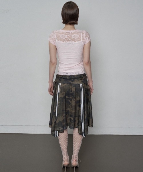 SETUPEXE tシャツ 「SETUP‐EXE」33 LACE TOP / 「セットアップエグゼ