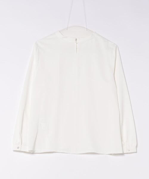 ブラウス シャツ 「L〜5L 大きいサイズ」ピンタックボトルネックブラウス レディース fleur by mint breeze ブラウス シャツ 「L〜5L 大きいサイズ