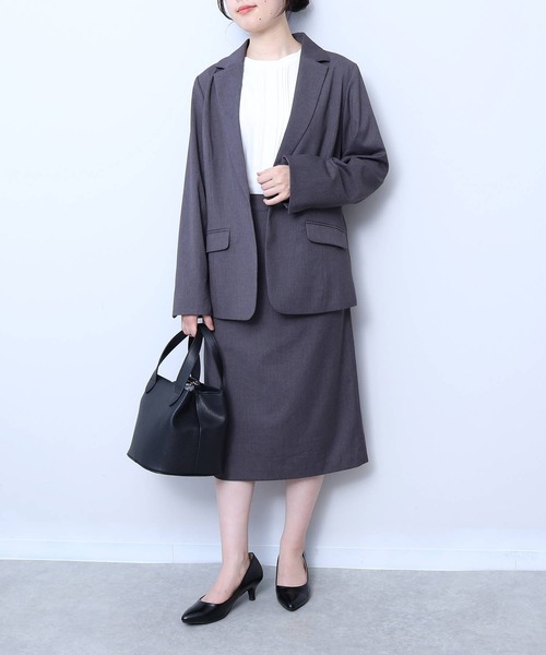 ブラウス シャツ 「L〜5L 大きいサイズ」ピンタックボトルネックブラウス レディース fleur by mint breeze ブラウス シャツ 「L〜5L 大きいサイズ