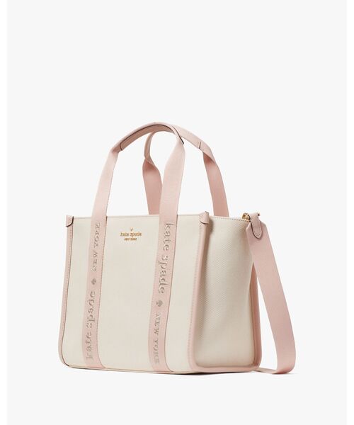 kate spade NEW YORK トートバッグ キップ キャンバス スモール
