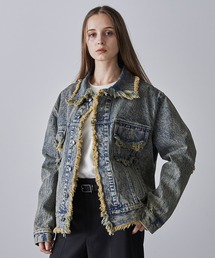 CLEL（クレイル） デニムジャケット gジャン 「CLEL」Hard Fringe