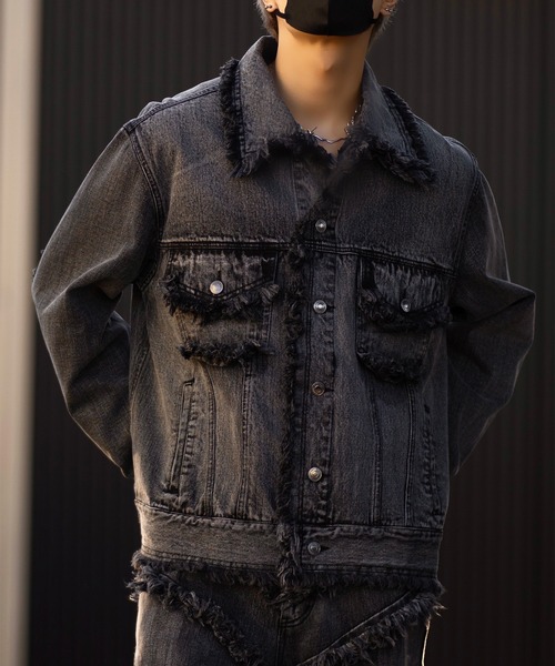 CLEL デニムジャケット gジャン 「CLEL」Hard Fringe Denim