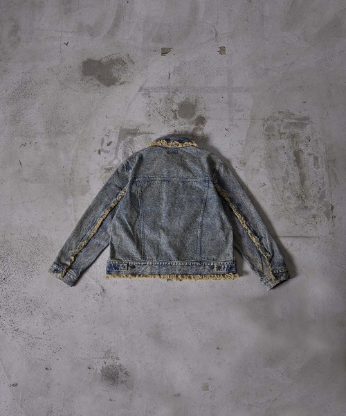 CLEL（クレイル） デニムジャケット gジャン 「CLEL」Hard Fringe 