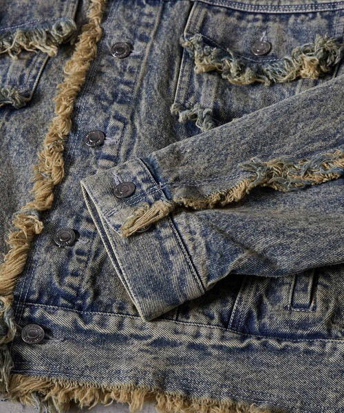 CLEL（クレイル） デニムジャケット gジャン 「CLEL」Hard Fringe