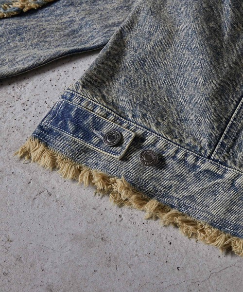 CLEL（クレイル） デニムジャケット gジャン 「CLEL」Hard Fringe