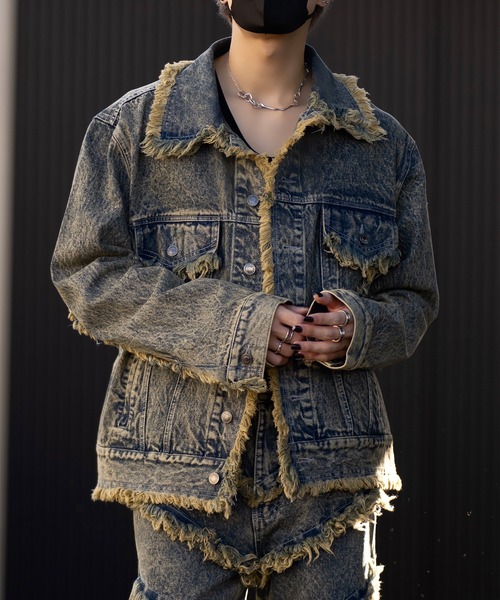 CLEL（クレイル） デニムジャケット gジャン 「CLEL」Hard Fringe
